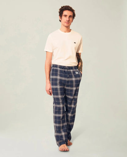 Konrad rutiga pyjamasbyxor i flanell Lexington