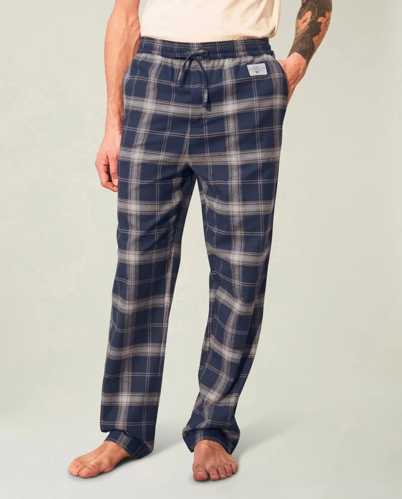 Konrad rutiga pyjamasbyxor i flanell Lexington