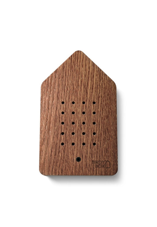 Speldosa Birdybox Fågelkvitter Mörk Ek