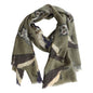 Scarf Tessa, green