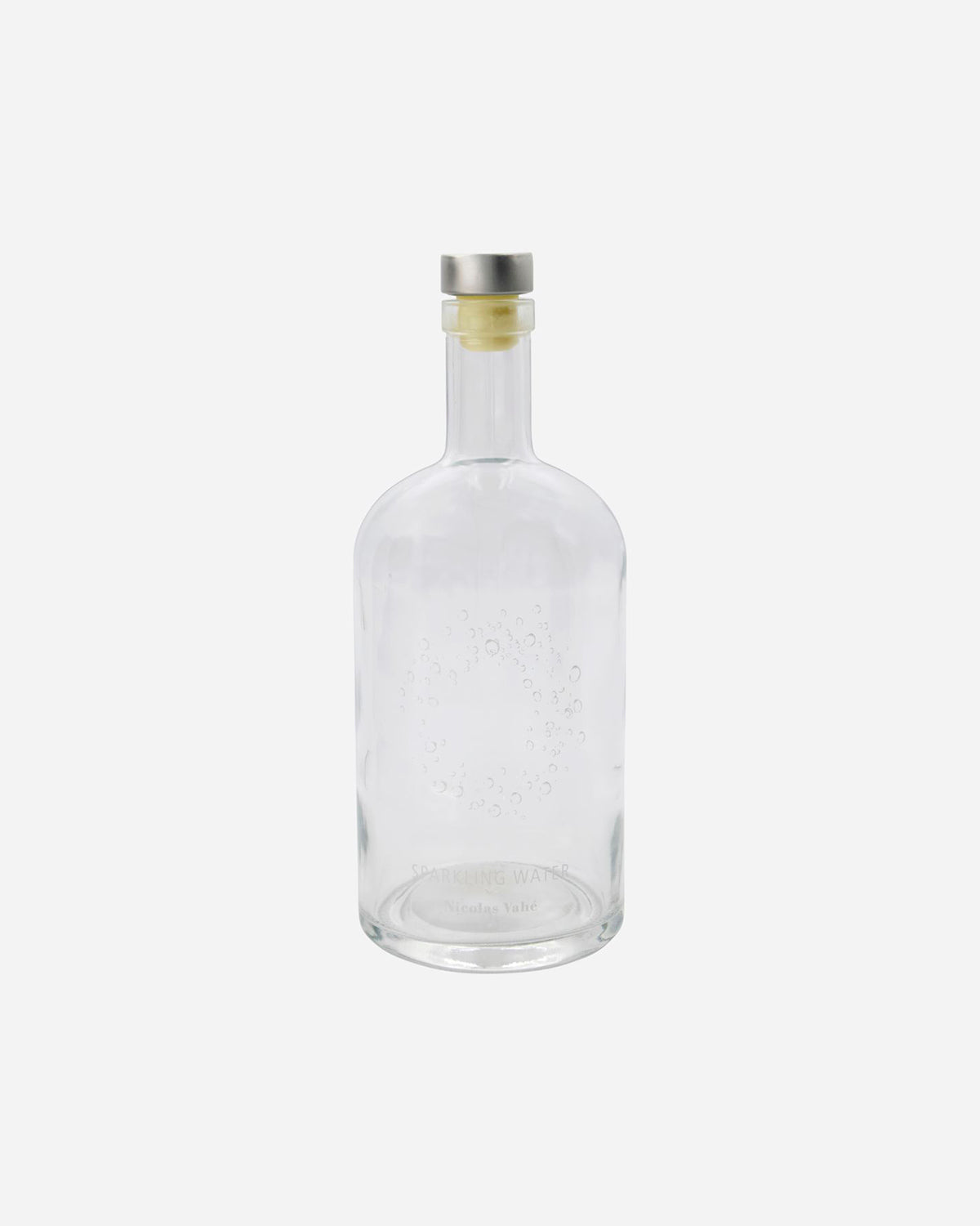 Flaska med lock, Sparkling, Klar