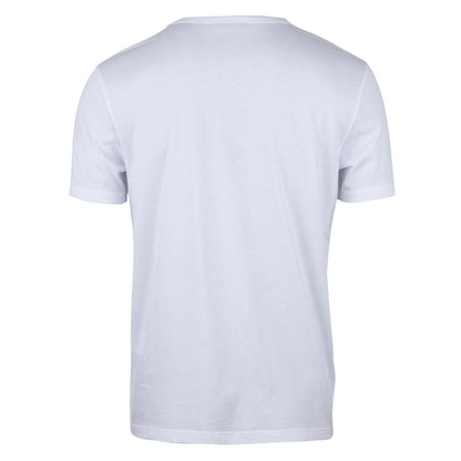 Vit Bomulls T-shirt, Vit Stenströms