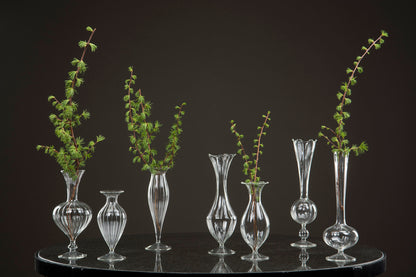 Glasvas låg