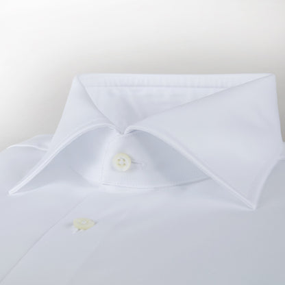 Vit Twillskjorta Fitted Body Stenströms