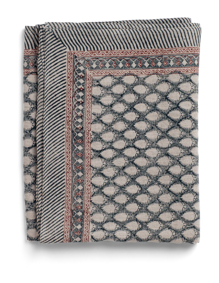 Chamoisduk Linne Cypress navy